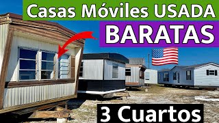 ‼️CASAS MÓVILES USADAS en Venta - RECORRIDO POR CASAS MÓVILES BARATAS‼️