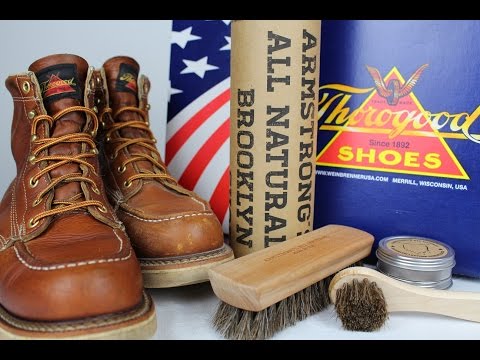 thorogood boot care