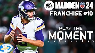 Wir testen PLAY THE MOMENT mit 3 Spielen | Madden 24 Vikings Franchise 10