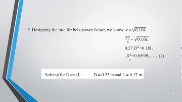 KTU EE 409 | EMD |MODULE 5 |NUMDERICAL PROBLEMS- STATOR DESIGN OF INDUCTION MOTOR |