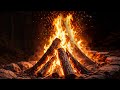 🔥 Fireplace 4K UHD! Fireplace, Crackling Fire Sounds with Music Fireplace Ambience  for Relaxing