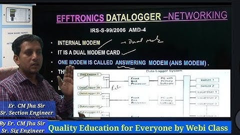 Efftronics Datalogger Networking