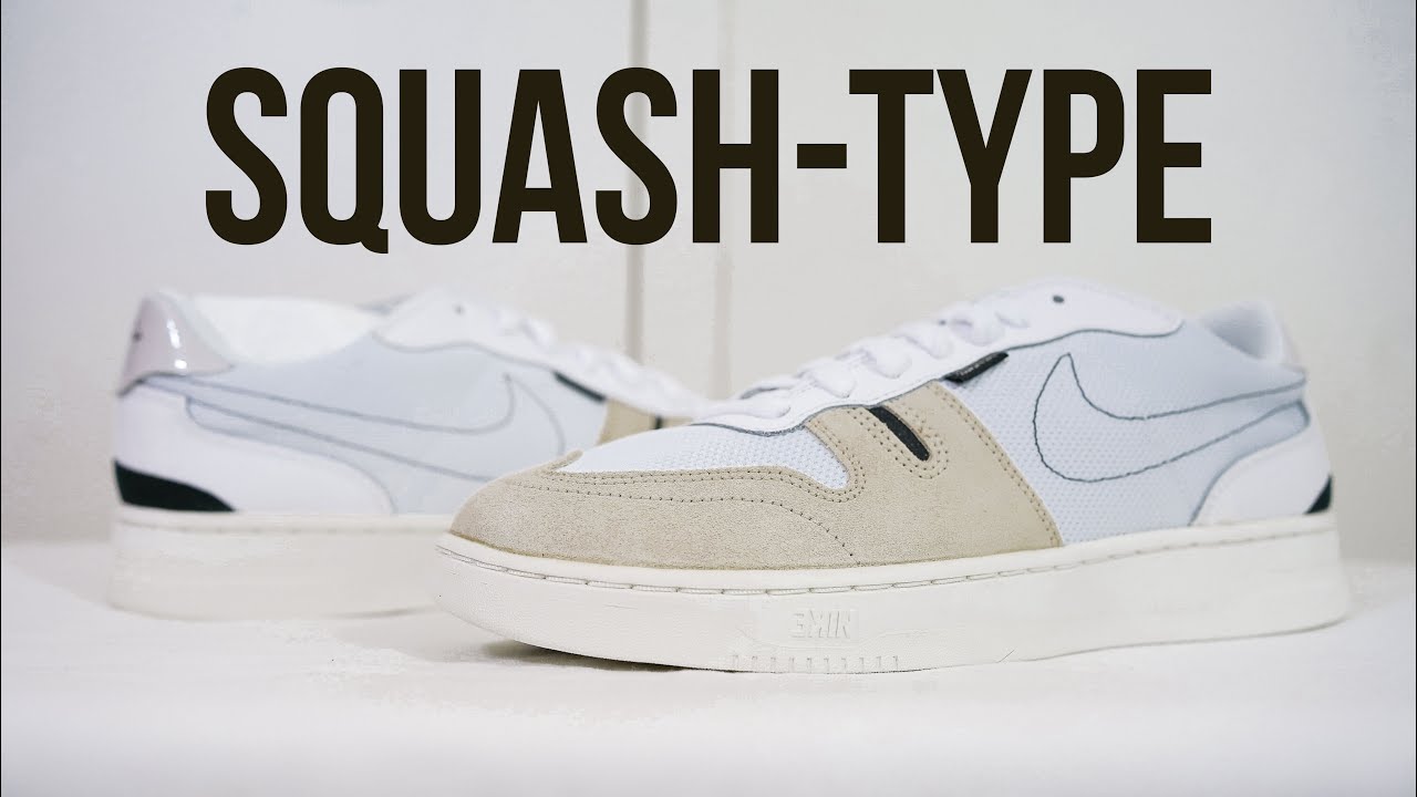 NIKE SQUASH (white): Unboxing, review & on feet - YouTube