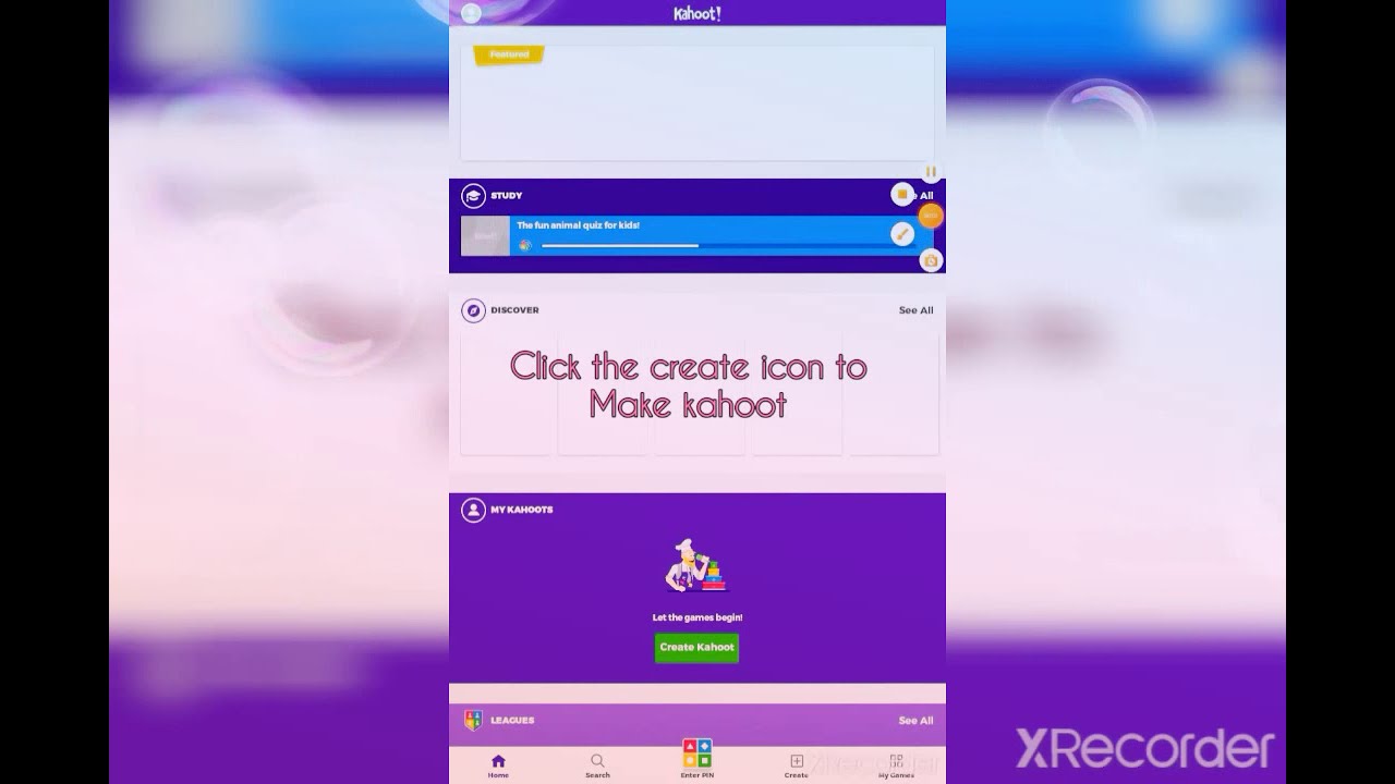 How to create kahoot with kahoot app in easy steps - YouTube
