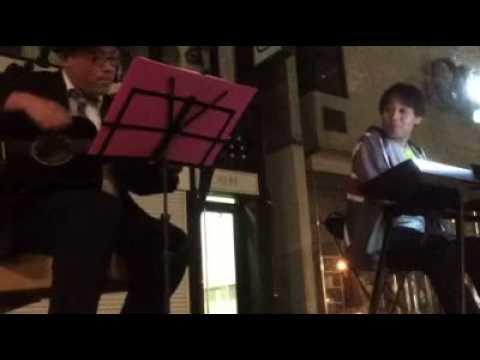 ono  x Yuuki★ 思い出せなくなるその日まで cover 2017.7.18買物公園路上