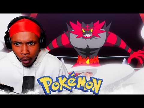 INCINEROAR IS SO FIRE!! *First Time Watching* Pokémon Sun And Reaction