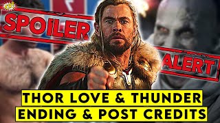 Thor Love & Thunder Ending & Post Credit Explained || ComicVerse