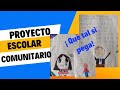 PROYECTO ESCOLAR COMUNITARIO ¡QUE TAL SI PEGA! ✍️✅👷🏠🆕🚸#escuela #NEM
