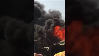 Pandemonium as Fire got Popular Ogbete Market in Enugu State.