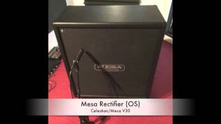 Lasse Lammert Cab Comparison 2016: Mesa Rectifier (OS), V30
I get it, everyone loves amps and guitars...and hoarding guitars is sexier than collecting cabs, correct?
I understand that!
BUT!!!! IME the speaker cab has at least as big an influence on the overall sound as the guitar or amp....And Im not even talking about the speaker type but the actual cabinet /dimensions, construction etc).
To give you a brief idea of the different sonic characteristics of some commonly used 4x12 cabs I created this comparison for you.
All clips were reamped using the same DI tracks and the same amp and settings (1983 Marshall JCM800 2203, slightly boosted with a Maxon od808). The cab was placed in the same spot and miked with the same mic (single sm57).
Since most of these cabs were loaded with either v30 or greenbacks (small dust cap) it was easy to replicate the exact same mic position for each of these clips (right on the seam where the cap meets the cone).
Obviously therell always be tiny inconsistencies, but I tried to make this shootout as consistent as possible.
So while you should always take comparisons like these with a grain of salt, the sound youre hearing is a pretty accurate snapshot of the sonic qualities of the used cab, at least in direct comparison to another cab with the same miking etc.
Cabs used:
Mesa Rectifier
Mesa Stiletto
Bogner Ubercab, 8Ω RL (V30)
Bogner Ubercab 8Ω RL (Greenback)
EVH 5150III 412ST (G12EVH)
Marshall 1960V (V30)
Marshall 1960DM Dave Mustaine (custom V30)
Marshall JCM800 Lead (G12-65)
Marshall 1972 4x12 (mid-late 70ies BlackBacks)
Randall XL (V30)
Soldano (V30, two different positions miked)
possibly Engl Standard (V30)
possibly Diezel
(list might get extended)
!!! ATTN: make sure to subscribe to my yt channel to not miss a clip, Im not gonna upload more over the next couple of days! !!!!! Lasse Lammert Cab Comparison 2016: Mesa Rectifier (OS), V30