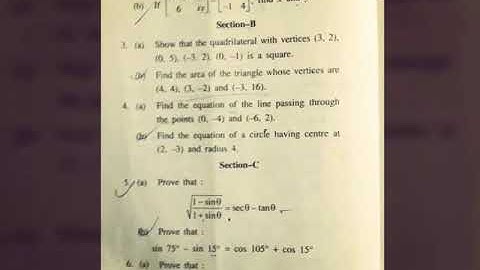 BCA 1ST SEM MATHS PAPER 2017