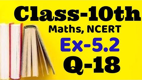 Class 10 Ex 5.2 Q18 maths Ncert chapter 5, Arithmetic Progression (AP),VKS Maths x,