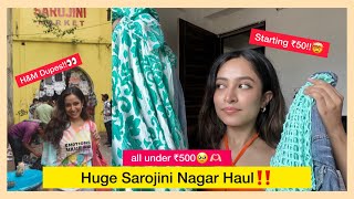 *HUGE* Sarojini Nagar Haul Starting At ₹50🤯🛍️‼️ | Everything Under Rs.500