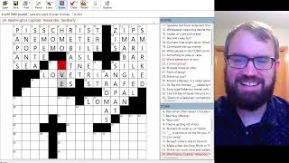 Brian Solves Great Crosswords - crosswords schmosswords, January 11, 2022, 'a wee little puzzle'