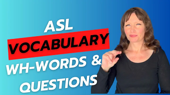 ASL Unit 1: Wh-Words & Questions | How to Ask Who, What, Where in Sign Language ❓🤟