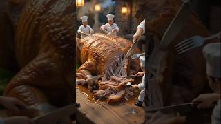 Tiny Chef Makes Juicy Mutton Wrap 🌯🥩 | Mini Cooking ASMR #shorts