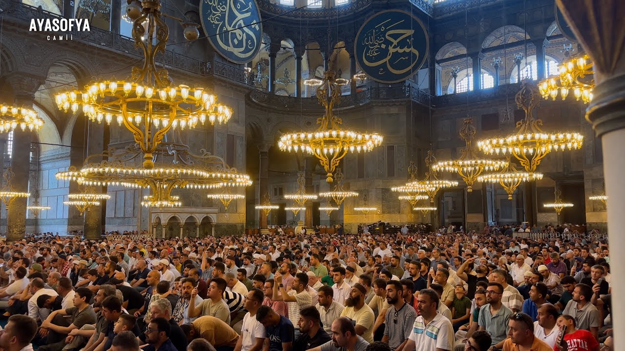 Ayasofya Müezzini Selman Kızmaz - Cuma Ezanı | 4K