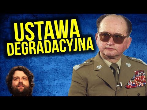 Ustawa Degradacyjna - Generałowie z PRL będą Szeregowcami Jaruzelski i Kiszczak też. Emerytury w dół