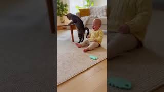 Cutest Baby Reaction Ever 😂👶 #funnyshorts #shortsfeed #viralshorts