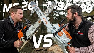 STIHL MSA300 vs MS261 Chainsaw | Is FUEL DEAD?!
