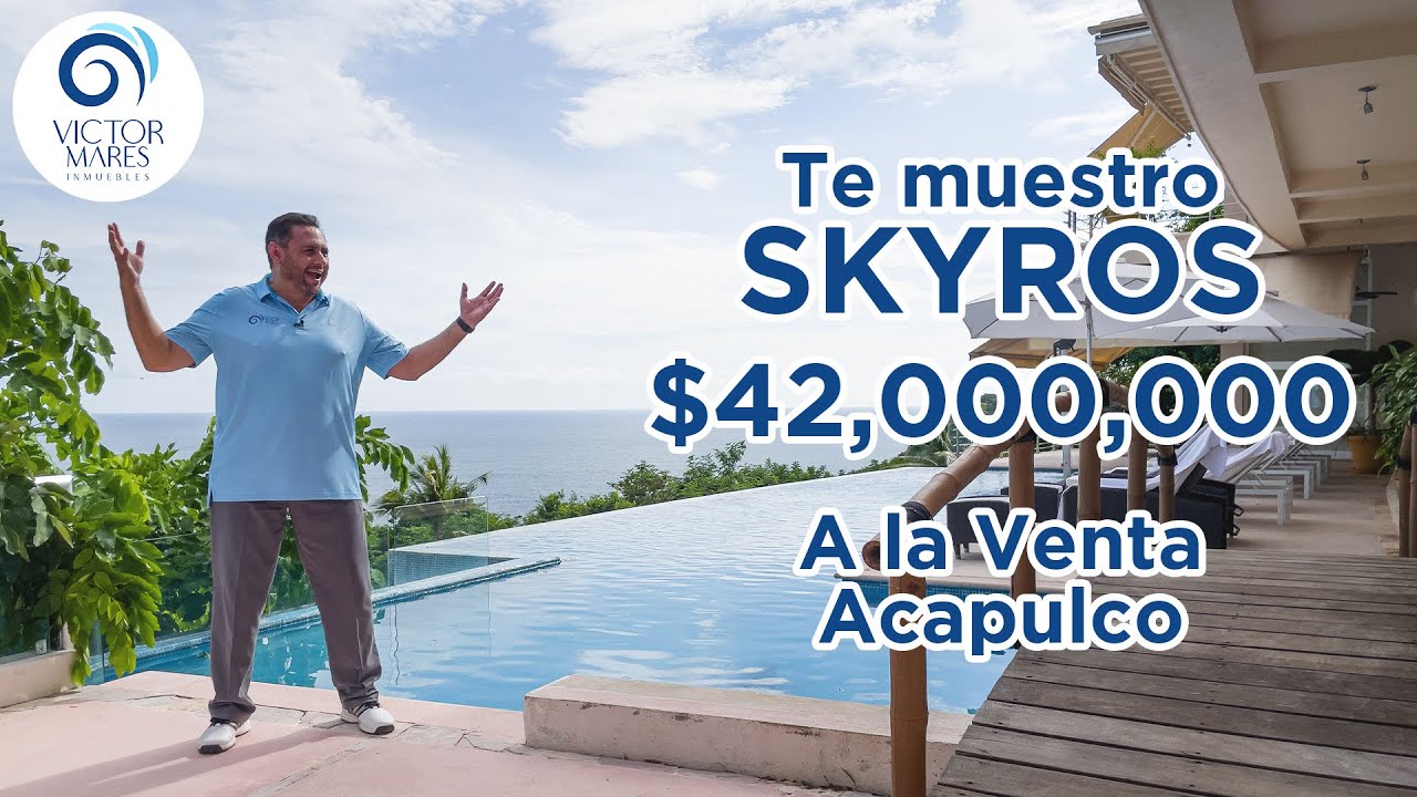 VILLA DE 42 MILLONES EN BRISAS MARQUÉS ACAPULCO