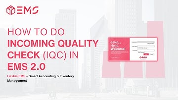 How to Do Incoming Quality Check (IQC) in EMS 2.0 | Step-by-Step Guide | Hexbis EMS #11