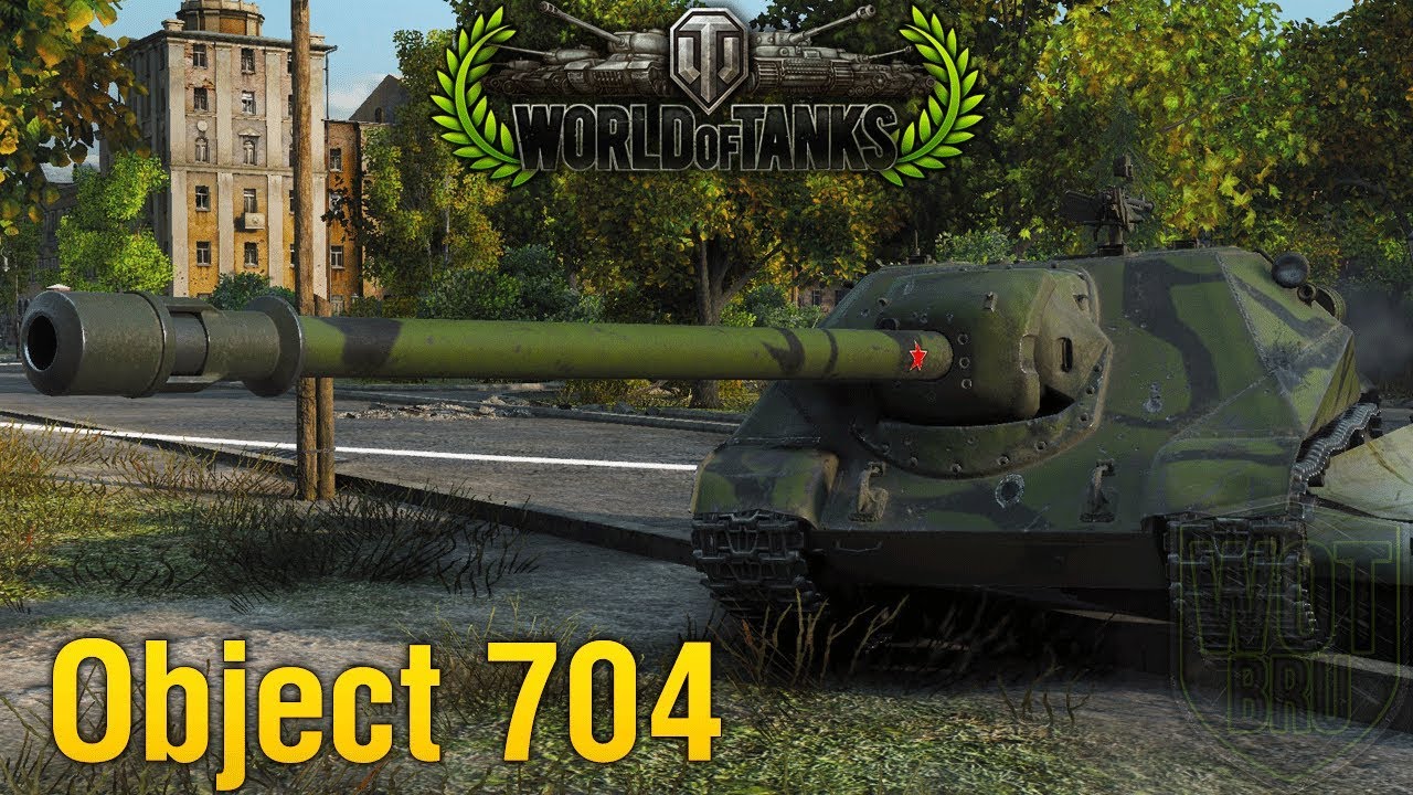 World of Tanks Replay - Object 704 - 9.5K Damage - 4 Kills [HD]