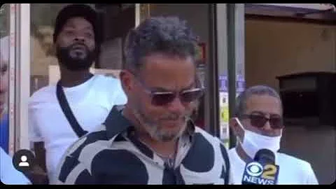 Real New Yorker Crashes Press Conference