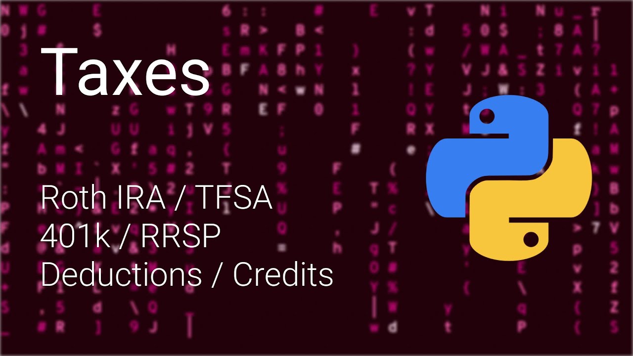 Understanding Taxes With Code | Modeling Life With Code - YouTube