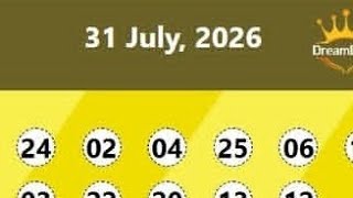 dream Draw lottery result today 3.7.2026 night Boeng7 ROYAL6 MEGA4 #Dreamdraw Dubai friday night
