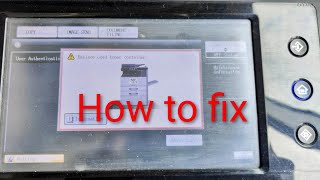 How to Fix | Sharp DX-2500N | Replace Used Toner Container | Printer Solution | Printer Error | Step