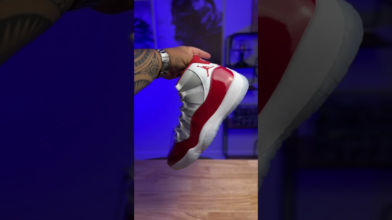 First look at the Jordan 11 varsity red(Cherry’s) 