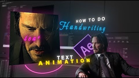 How to Make trending Handwriting Text Animation in After Effects | Step-by-Step Tutorial