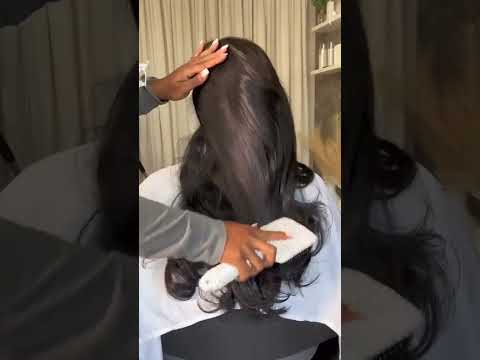 Super bouncy hair for Christmas gift😍😍No extra work needed-Everything's done for you!💯💯#curlymehair