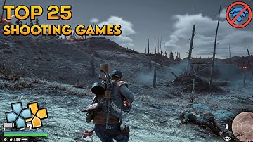 Top 25 Best PPSSPP Shooting Games for Android OFFLINE 2024