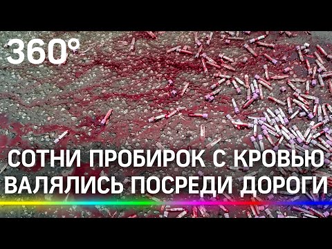 Кровью залило улицу в Москве: в «Гемотесте» признали, что разбитые пробирки принадлежат им