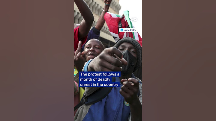 Police open fire at anti government protesters in Kenya | DW News