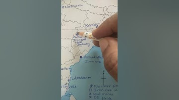 Class 8 Minerals and Power Resources map marking