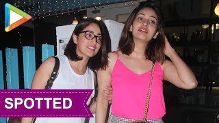 SPOTTED: Yami Gautam with Sister Surilie Gautam @ BBLUNT Salon Khar