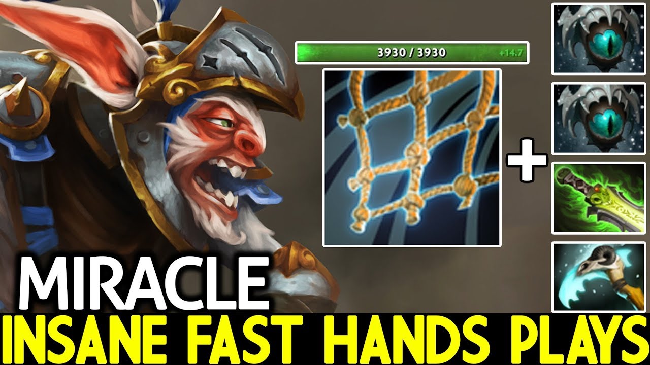 Miracle- [Meepo] Insane Fast Hands Plays Epic 1v9 Gameplay 7.21 Dota 2