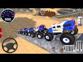 Impossible Vertical Mega Ramp 3D - Offroad Police Car Truck Extreme Racing 3D - Android GamePlay #2