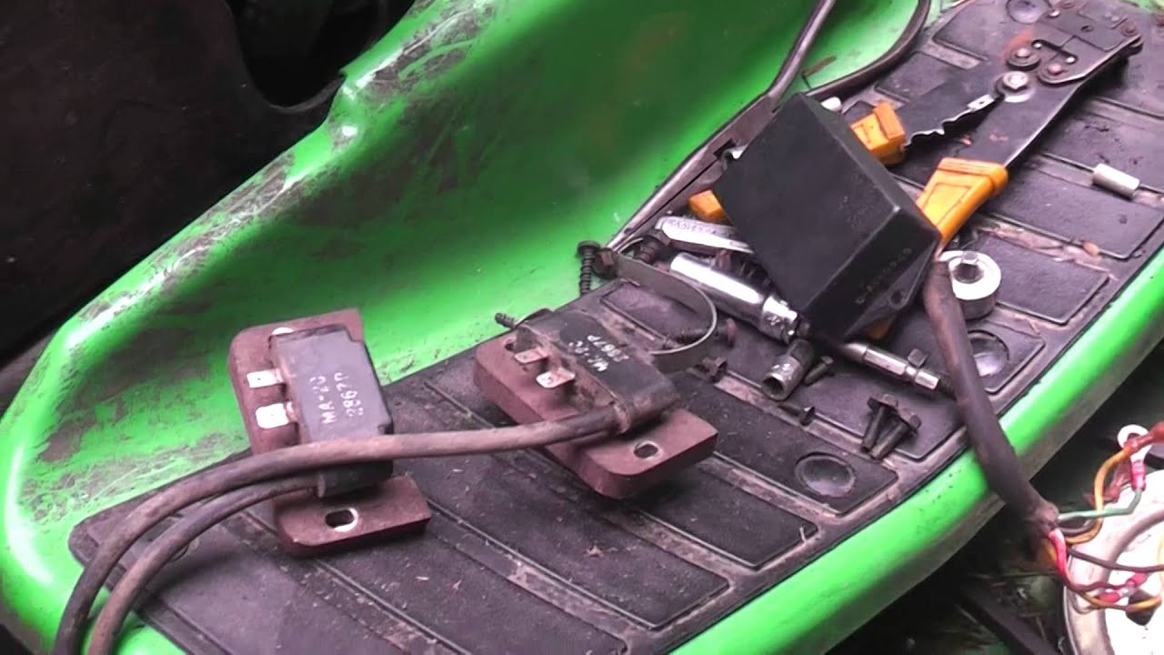 Kohler CV25S Ignition Repair (Eliminating the External ... 1 4 hp kawasaki engine diagram 