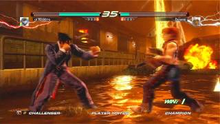 Tekken 6  - Jin vs Hwoarang HD 1080.mp4 - (Denonu Plays) | Denonu Does Gaming
