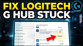 How to uninstall Logitech G HUB and fix stuck installs - Complete Guide