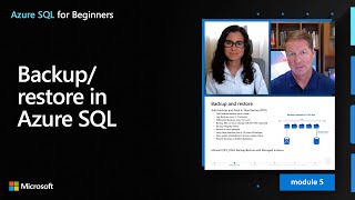 Backup/restore in Azure SQL | Azure SQL for beginners (Ep. 46)