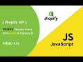 How to Delete order in Shopify API | Delete Order in Shopify | Shopify API Use Node JS in Hindi