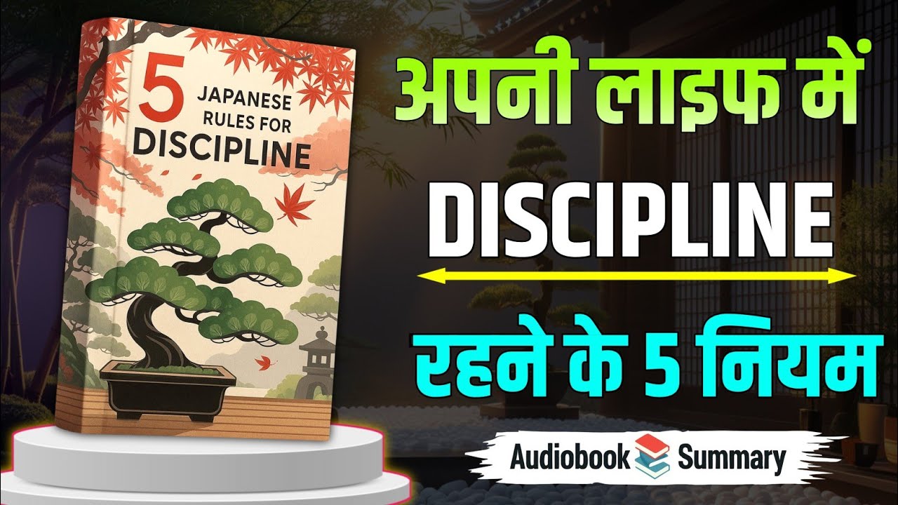 5 Japanese Rules That Will Instantly Transform Your Discipline | Audiobook Summary In Hindi