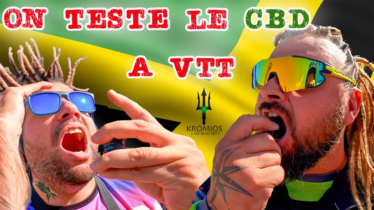 Nous testons le produit magique CBD a VTT 🤪 