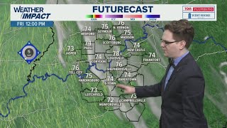 Tracking rain for Thunder Over Louisville | April 17, 2026 6 a.m. weather