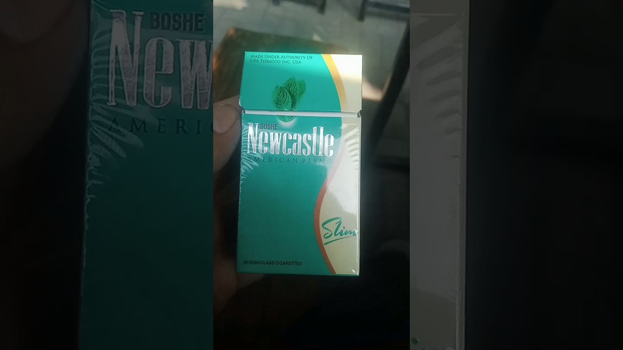KEMASAN BUNGKUS ROKOK BOSHE NEWCASTLE SLIM MARET 2025 - YouTube